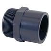 Pvc gevindovergang 32mm muffe/40mm nippel x 1 udv. gevind