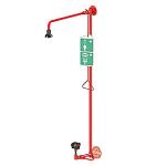 BROEN-LAB Nødbruser med øjen/ansigtsskyl, Vægmonteret