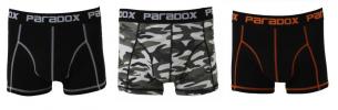 Paradox boxershorts 3 pak mix 3 - m