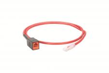 Panduit testledning tx6a field-term rj45 plug rød