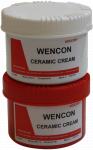 Wencon ceramic cream (0,5kg) to-komponent epoxy temperaturresistent (+300c) høj viskos (giftmeddelelse)