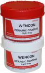 Wencon ceramic coating lysegrå (0,5kg) to-komponent epoxy temperaturresistent (+320c) lav viskos (giftmeddelelse)