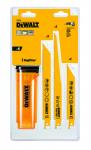Dewalt High Performance Break Away Reciprocating Saw Blade 6 Piece Set + Storage Case