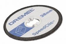 Dremel skæreskive plastik 38mm pk a 5stk