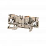 Test-skilleklemme ADT2C 0,5-2,5mm² beige