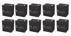 Ups bly batteri 12v-5,4ah 20w 10-pak