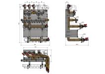Metro Therm fordelerunit, til System 2 og 4 Slimline