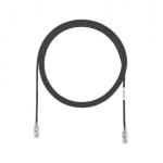 Patchkabel sd kat.6 u/utp lszh 6,5m sort