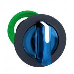 Harmony flush drejegreb i plast for led med 3 faste positioner i blå farve
