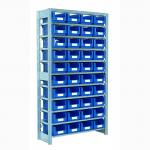 Kassereol sk tilbygningssektion med 40 kasser 1850x908x324