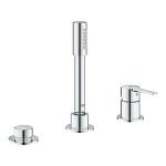 GROHE Lineare New badekar & brusekombination 3-hul. Krom