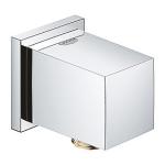 forkromet bruserholder med tilslutningsbjning udlb cube euphoria grohe