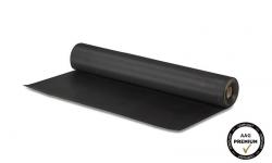 Finrillet gummipladesort 3,0 mm