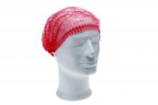 Mobcap enkelt pose rød str m 04021