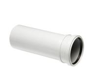 Afløbsrør M/mf 75mm 1m Uponor Decibel billede