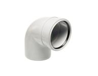 Bøjning 50mm 88.5 ° M/1m Uponor Decibel billede