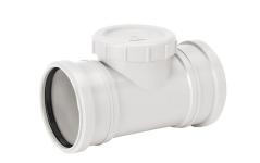 Renserør 75mm M/2mf Uponor Decibel billede