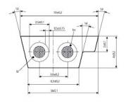 Asi-bus 2x1,5 tpe sort t500