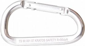 Kratos 2 stk alu karabiner - åbning 15 mm