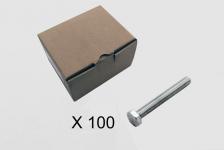 Cubic 100 skrue, 6 kt., uden skaft
