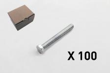 Cubic 50 skrue, 6 kt., uden skaft, rustfast
