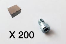 Cubic Skrue for tavlesammenbyg torx 200 stk.