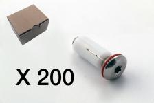Cubic Dækselskrue m/skive 200 stk.