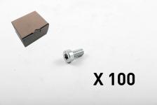 Cubic 100 cylinderskrue, torx, lavt hoved
