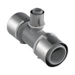 Uponor PPSU MLC press t-stykke 40 x 20 x 40 mm billede