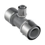 Uponor PPSU MLC press t-stykke 40 x 32 x 40 mm billede