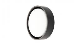 sensor 3000k led grafit round frame