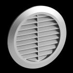 Unite ventilationsrist i plastik t30m