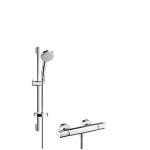 65cm bruserstang og termostat comfort ecostat m vario brusersystem eco 100 croma hansgrohe