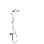 showerpipe ecosmart 240 e crometta hansgrohe