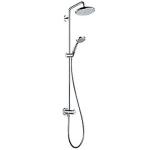 krom renovering 220mm showerpipe croma hansgrohe