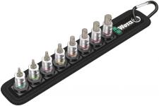 Wera topnøgle-/bitssæt 1/4 zyklop belt a 1 med holdefunktion top-hex 8dele 2-8mm