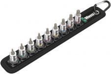 Wera bitstoppsæt 1/4 zyklop belt a 1 med holdefunktion torx 9dele tx8/9/10/15/20/25/27/30/40
