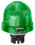 Integreret signal lamp kontinuerligt lys med integreret led grøn 24 v ac/dc