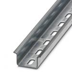 Din-skinne ns35/15 med huller 6,2*15 mm forzinket l=2m