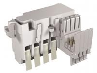 Hjælpekontakt aux 2q 400v + 2q 24v e2.2...e6.2
