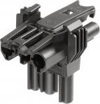 Gst18i3 3-pol t-stykke 1i/2o - 100 stk