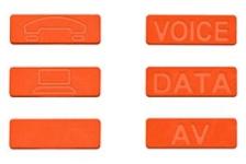 Farve icon for atlas-x1 og ax0 modular jack orange