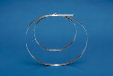 Mlt dobbelt loop stålbinder ss316 super-heavy bredde 15.9 mm længde 1054 mm.