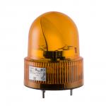 Harmony xvr ø120 mm roterende signallampe med led og lydgiver på op til 90db og ip23 i orange farve 24vac/dc