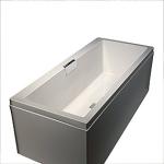 Strømberg L-panel til badekar 1600x700x515mm