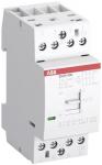 Installationskontaktor 4-polet 4no ac-1 25a ved 55 grader 400v ac med manuel omskifter (man-o-aut) styrespænding 230...240v ac/dc
