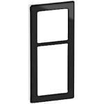 10 stk Lauritz Knudsen Fuga Pure designramme 2,5 modul i sort og hvid