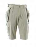 Mascot Advanced Shorts, aftagelige hængelommer, Stretch, lys kaki 17149-311 - C48 | Bukser | Baglomme | DISCOUNT