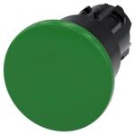 Siemens 3SU1000-1BA40-0AA0 svampeknap 22 mm rund grøn, 27 g, 152 mm, 98 mm, 45 mm