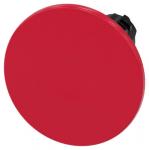 Paddetrykknap 22 mm rund plastik rød 60 mm låsende
